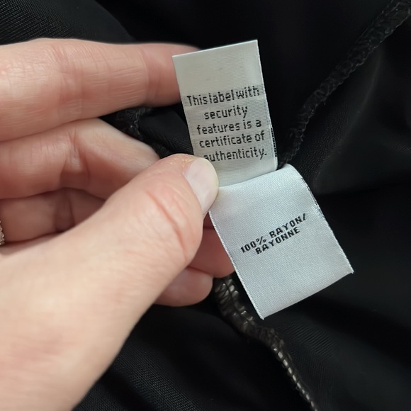 DVF mini black dress, size 2 - Picture 6 of 6